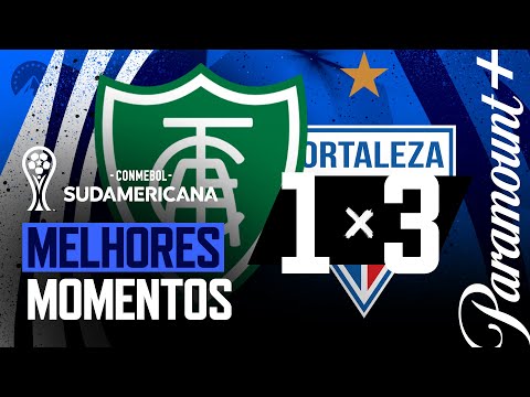 Gols e lances de América-MG x Fortaleza