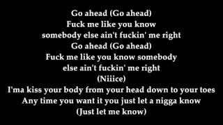 Fabolous - Doin It Well ft.  Nicki Minaj & Trey Songz ~ Lyrics on Screen