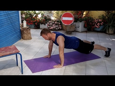 אימון חזה ויד אחורית / ציוד: ללא ציוד