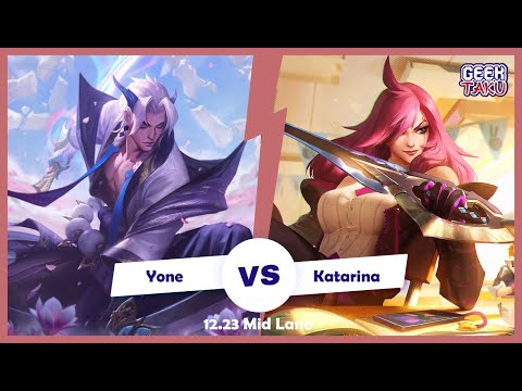 OrgulloZZZ | Yone vs Katarina - MID Patch 12.23