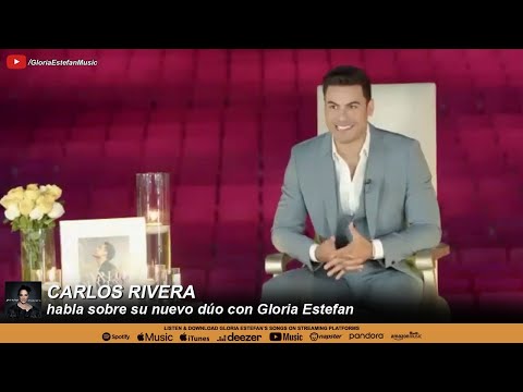 Carlos Rivera talks about his new duet with Gloria Estefan | Available worldwide on May 28