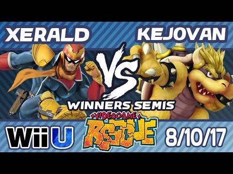 Video Game Rescue 8/10/17 - Xerald (Cpt. Falcon) vs. KeJovan (Bowser, Ness) - WINNERS SEMIS