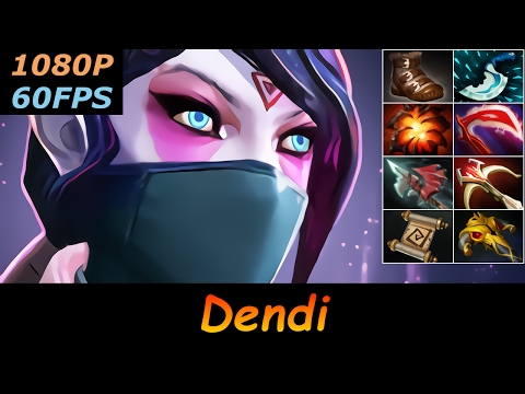 Dota 2 Na`Vi.Dendi Templar Assassin Pro Top MMR 821 GPM Ranked Full Gameplay