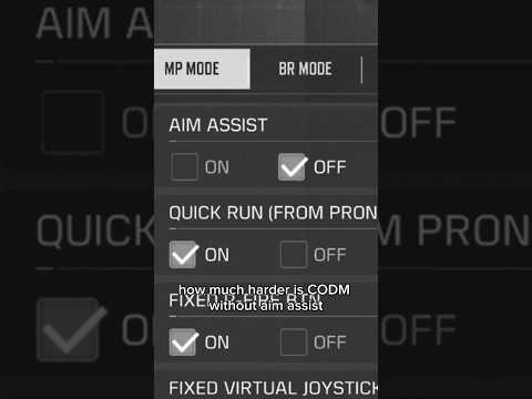 no aim assist gave me aimbot #codm #callofdutymobile #gaming #codmobile #iferg