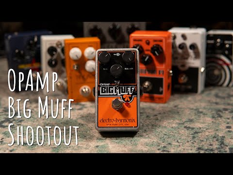 OpAmp Big Muff Pi Shootout