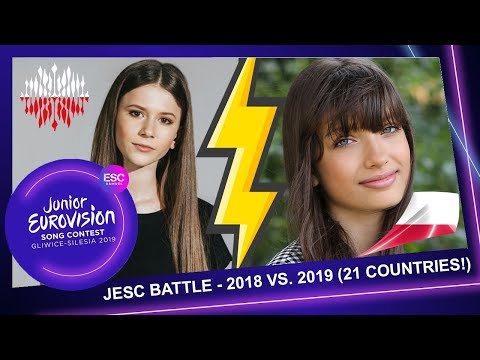 [JESC BATTLE (21 COUNTRIES!)] - JUNIOR EUROVISION 2018 VS. JUNIOR EUROVISION 2019