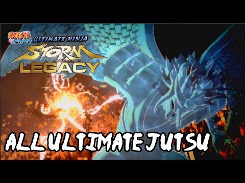 Naruto Shippuden Ultimate Ninja Storm 4 Legacy - All Ultimate Jutsu/Secret Techniques Xbox One 1080p