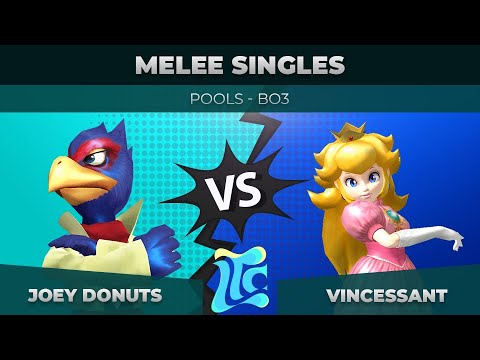 Joey Donuts vs Vincessant - Melee Singles: Pools - Low Tide City | Falco vs Peach