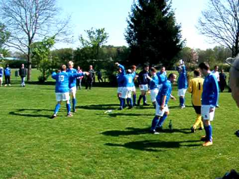 SO Soest G1 KAMPIOEN, bedanken het publiek. 18 april 2009