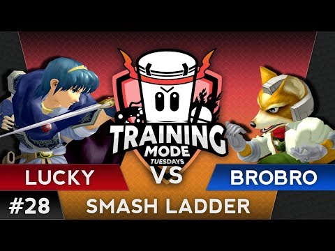 TMT 28 - Brobro (Fox) VS Lucky (Marth) - SSBM Smash Ladder - Smash Melee