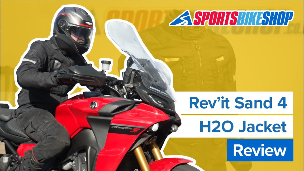 Rev'it Sand 4 H2O Textile Jacket - Black Video