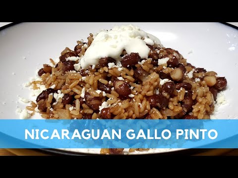 AUTHENTIC Nicaraguan Gallo Pinto | Red Beans and Rice Recipe