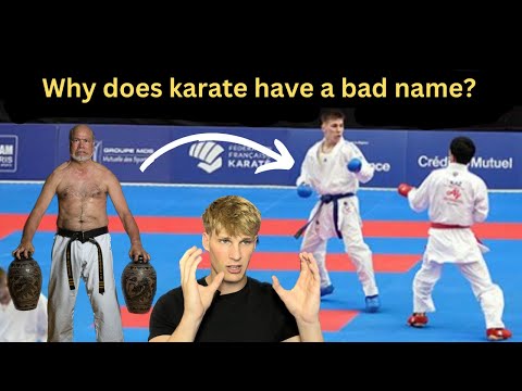 Why karate has a bad name.