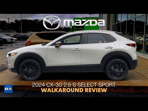 2024 Mazda CX-30 | BEST Subcompact SUV to Buy? | CX-30 2.5 S Select Sport Exterior & Interior Review