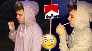 Zigarette RAUCHEN  - Experiment vor Zuschauern 😱