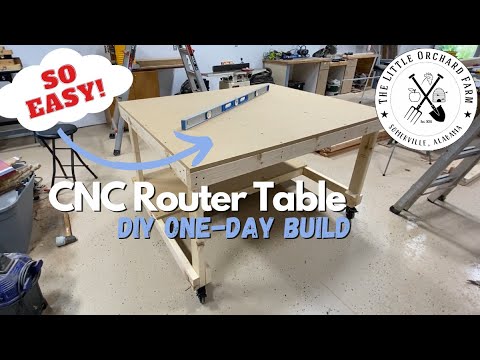 DIY CNC Router Table Build in 1 Day!