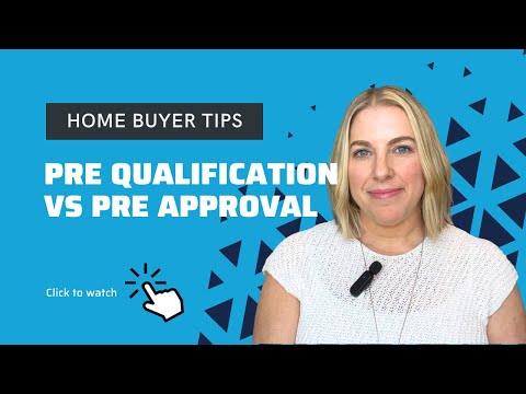 What's the difference between Mortgage Pre-Approval and Pre-Qualification?