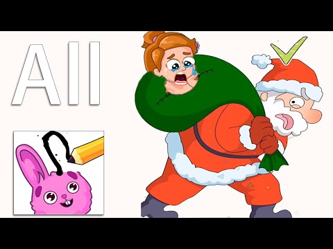 DOP 4: Draw One Part - All Levels Answers- Gameplay Walkthrough - YouTube