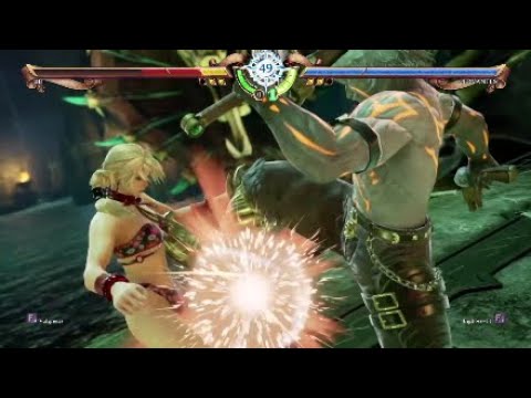 Soulcalibur VI Hilarious 2B Vs Cervantes Match Finish