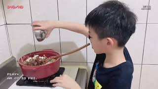 Joshua’s cooking - Surf & turf porridge