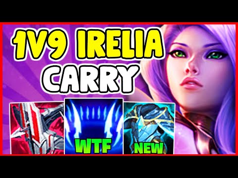 HOW TO PLAY IRELIA TOP & SOLO CARRY IN SEASON 12 | Irelia Guide S12 - League Of Legends