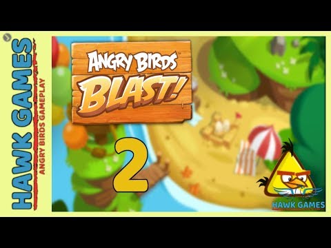 Angry Birds Blast 💥 Level 2 - 3 Stars Walkthrough, No Boosters