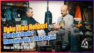 Kamp Matı Rehberi: R Değeri Nedir?
