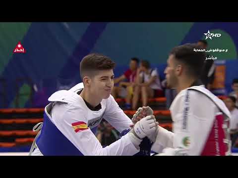 Adrian VICENTE YUNTA (ESP) VS Saidi ATTOUI (ALG) - M-58 QF. Mediterranean Games Oran 2022