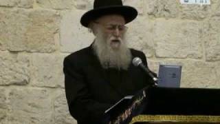 הרב שמחה קוק בבית כנסת החורבה