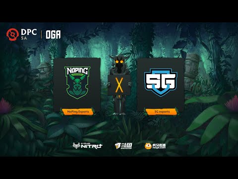 NoPing Esports vs SG esports | OGA DPC SA Regional League Upper Division (BO3) | - Game 1
