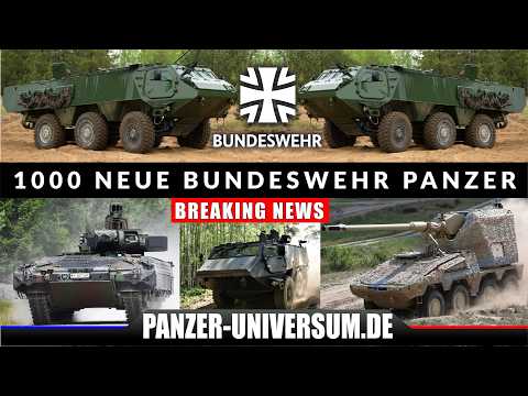The German Armed Forces will massively upgrade their equipment starting in 2026!