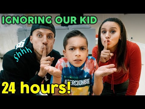 IGNORING Our KID For 24 HOURS!! **GONE WRONG** | The Royalty Family Video