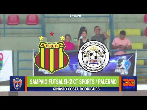 SAMPAIO FUTSAL 9X2 CT SPORTS PALERMO - QUARTAS MARANHENSE FUTSAL 2021