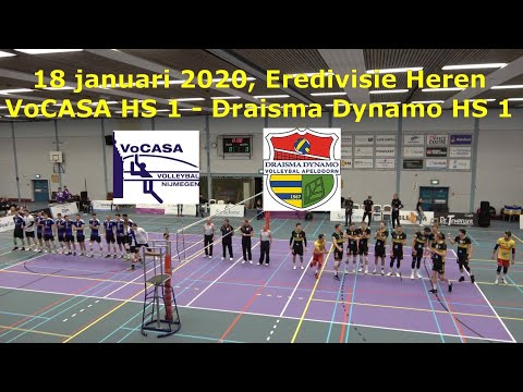 2020-01-18 VoCASA H1 - Draisma Dynamo H1 (Volleybal Eredivisie Heren)