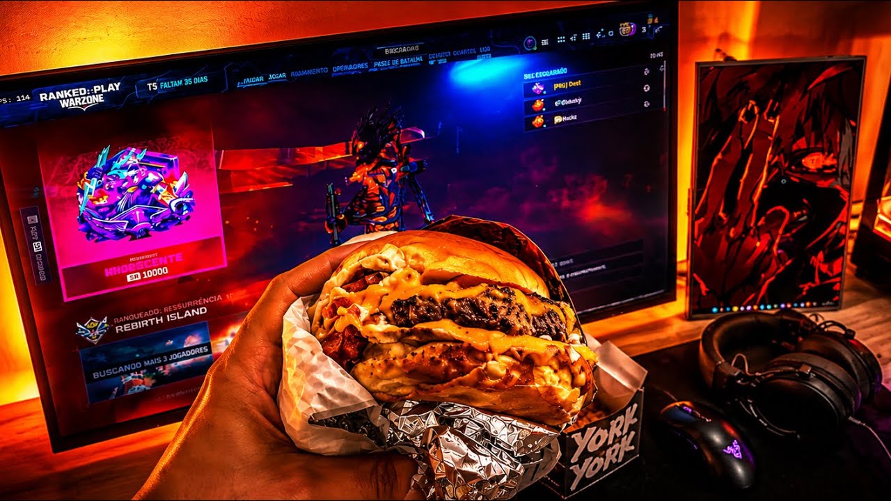 NOITE FRIA DE UM GAMER COM MUITA FOME testando a RX 9070xt
