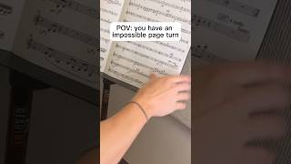Download lagu When you have an IMPOSSIBLE page turn #musician #trumpet #marchingband #band #orchestra mp3