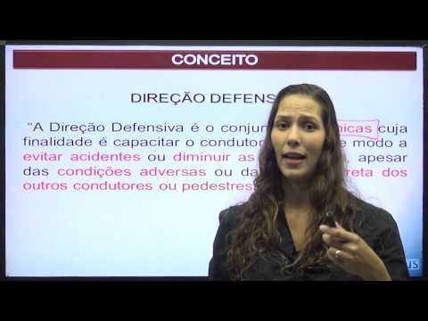 Aula Demonstrativa - Direção Defensiva / Prof. Mayalu Gouget - Concurso público