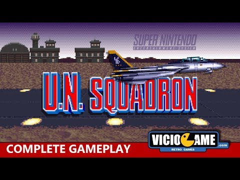 🎮 U.N. Squadron (Super Nintendo) Complete Gameplay