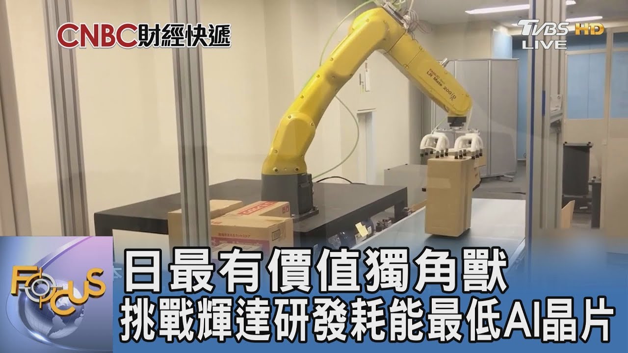 日最有價值獨角獸 挑戰輝達研發耗能最低AI晶片