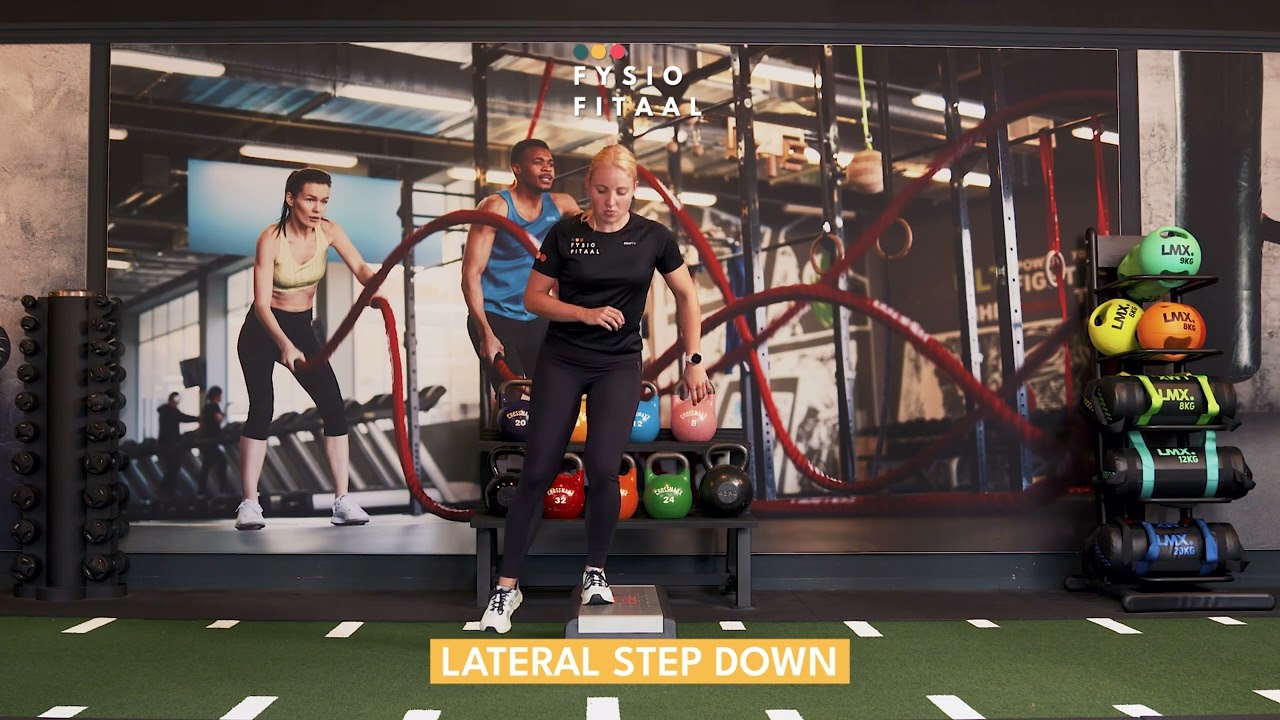 Video thumbnail: Lateral step down - instructional video