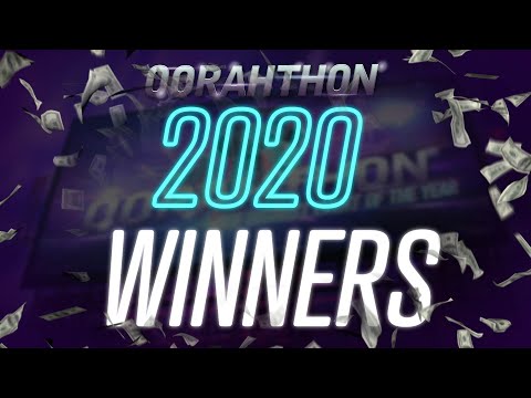Oorahthon 2020: WINNERS!