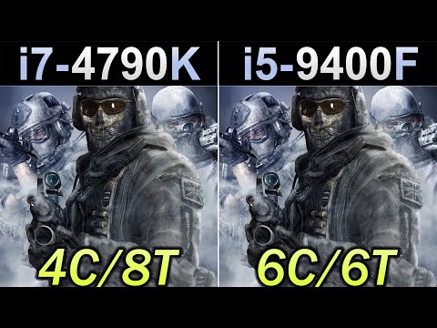 i7-4790K (4.6GHz) Vs. i5-9400F | 28 Games Benchmarks