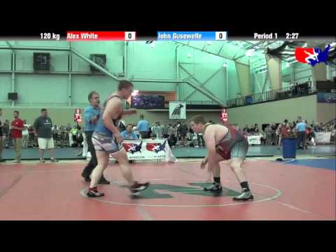 Alex White vs. John Gusewelle at 2013 ASICS University Nationals - FS