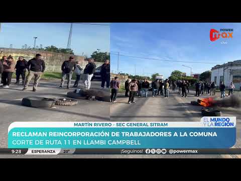 Reclaman reincorporación de trabajadores a la comuna de Llambi Campbell | Rivero, Sec. Gral. SITRAM