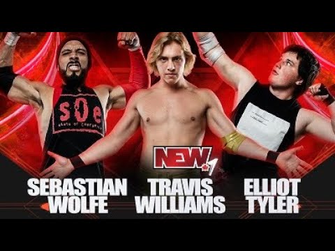 4. Sebastian Wolfe vs. Travis Williams vs. Elliot Tyler - NEW 1 Pre-Show - Richmond, B.C.