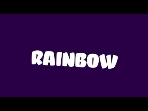 Rainbow Shine - Suboi (kinetic typography)