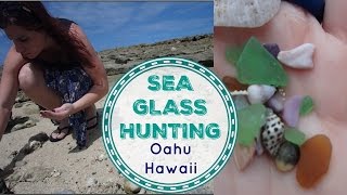 SEA GLASS HAWAII | Beach glass hunting
