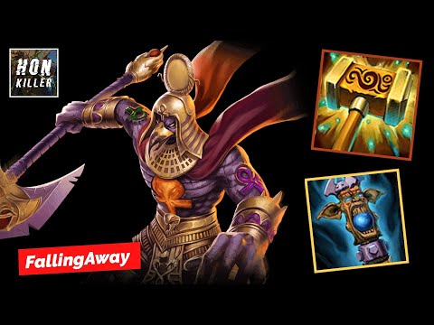 HoN Amun-Ra MOCK OF BRILLIANCE with SPELL SUNDER