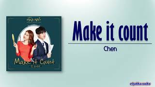 Download lagu Chen (첸) – Make it count [Touch Your Heart OST Part.1] [Rom|Eng Lyric] mp3