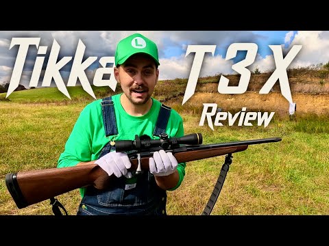 Tikka T3X Review: Luigi's New Deer Rifle